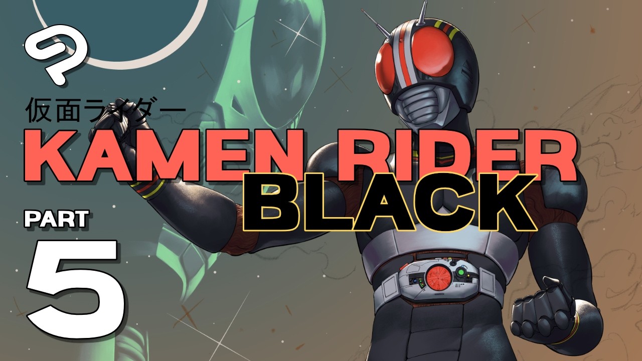 Drawing KAMEN RIDER BLACK Part 4 #clipstudiopaint