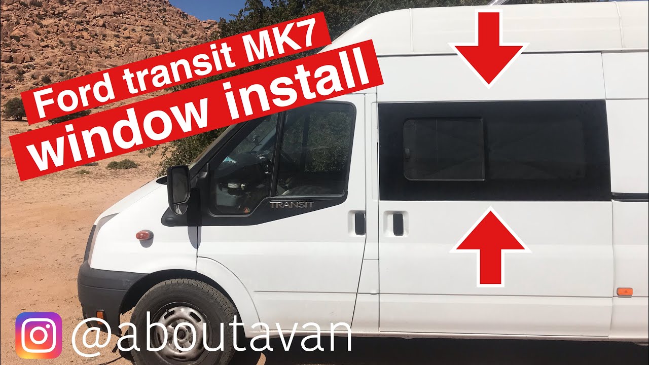 How to fit a bonded window into your van