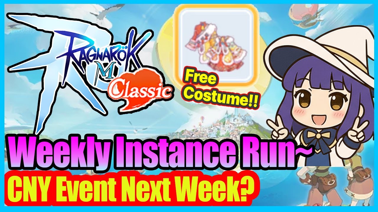 Weekly Instance & Free Costume Soon!!? on FEB? [RoM Classic Zeny only Server] !!