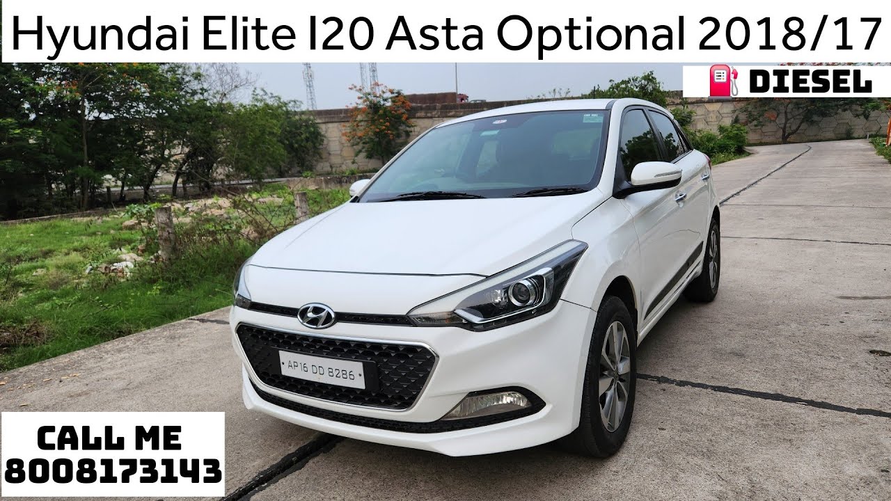Hyundai Elite I20 Asta Optional 2018⛽ Diesel For sale @Haniya Car Decors