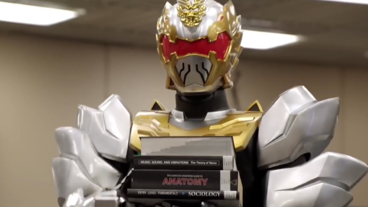 Power Rangers Megaforce - The Human Condition - Robo Knight in the Library