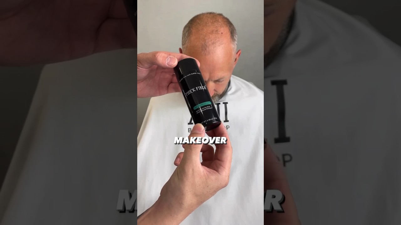 Unleashed your Baldness #hair #hairfiber #thickfiber