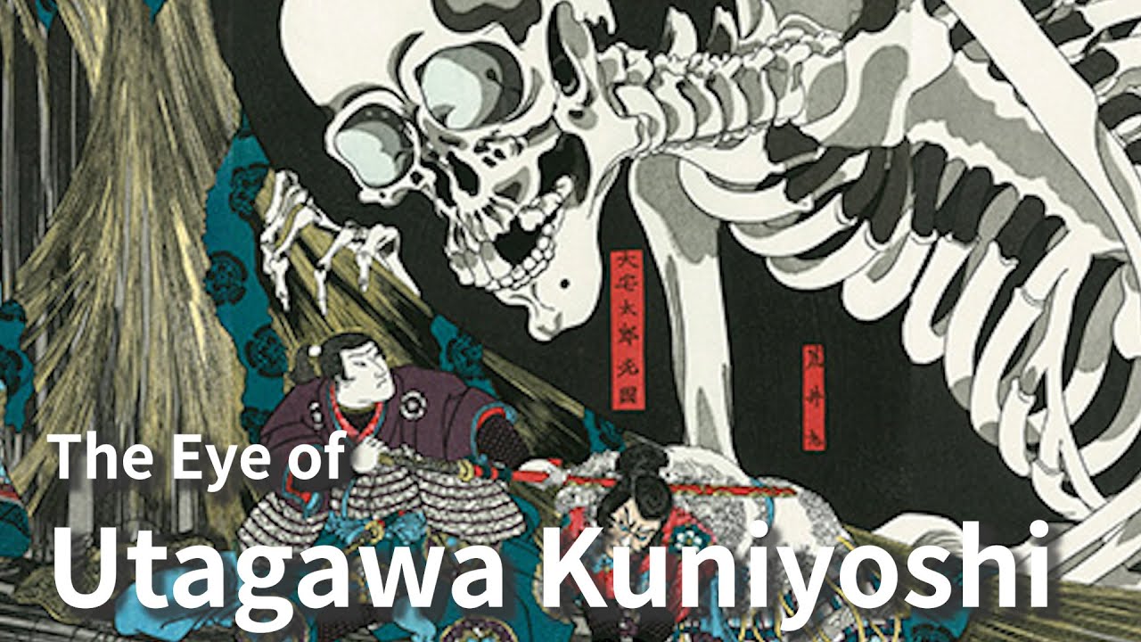 Japanese wood prints artist Kuniyoshi Utagawa. describe his art style and history