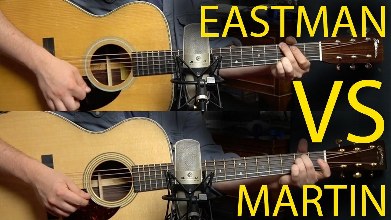 Torrefied Rosewood OM's : Eastman E20OM TC vs Martin OM-28 Modern Deluxe