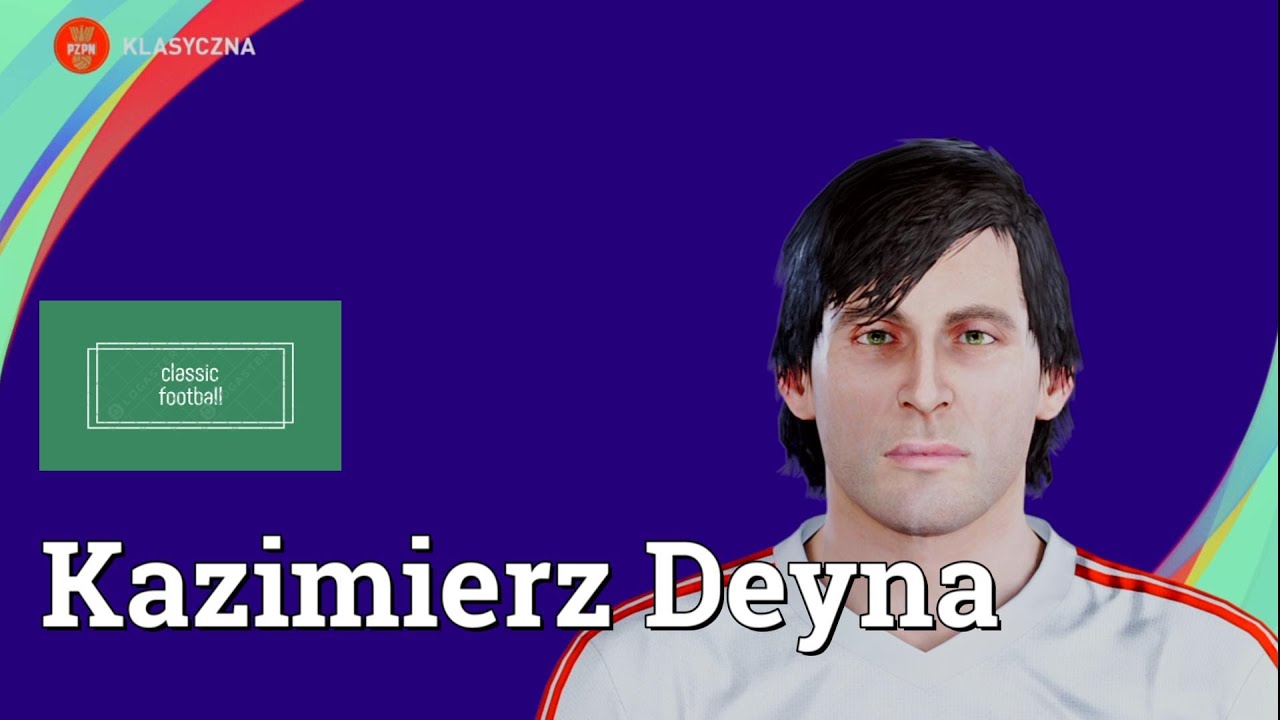 Kazimierz Deyna - PES Clasico (Face, Body& Stats)
