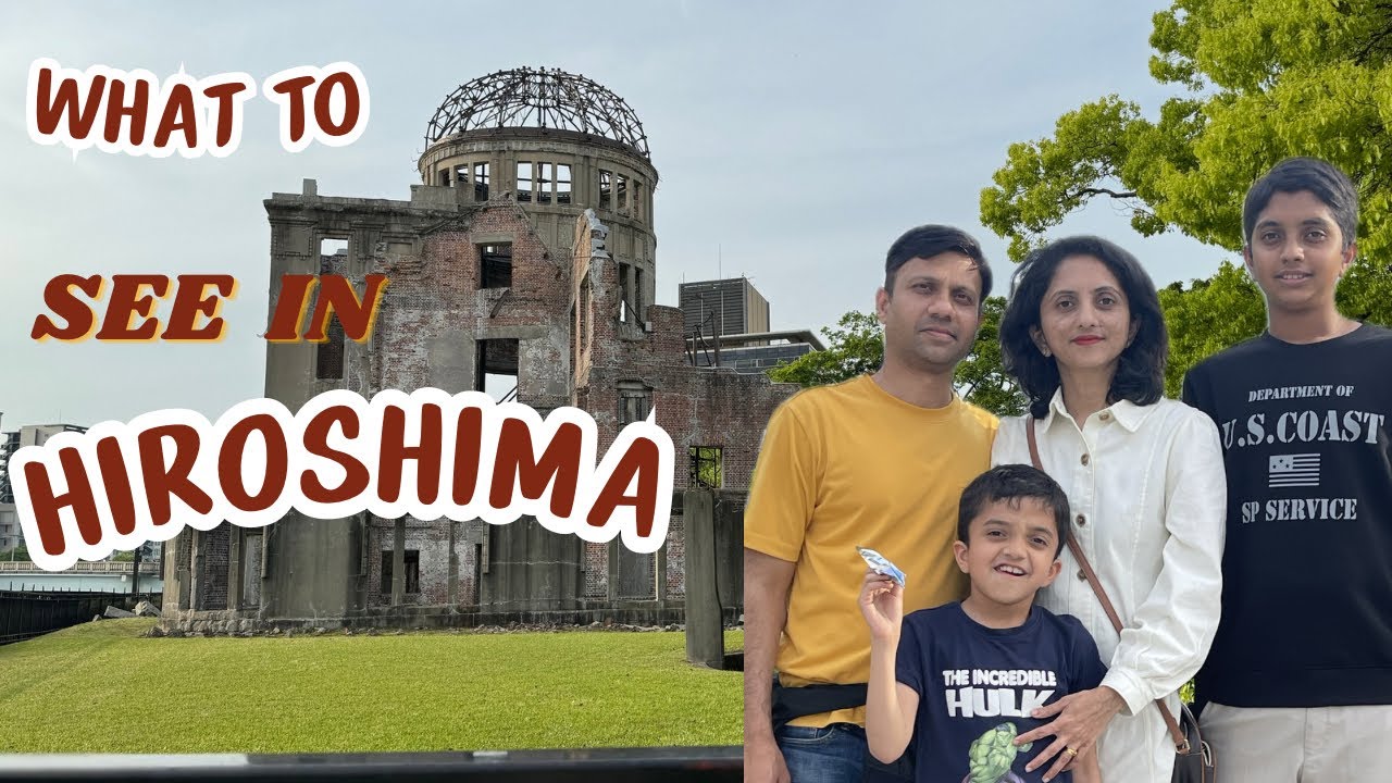 Hiroshima Peace Memorial Museum | travel vlog | Hiroshima Japan | 4K
