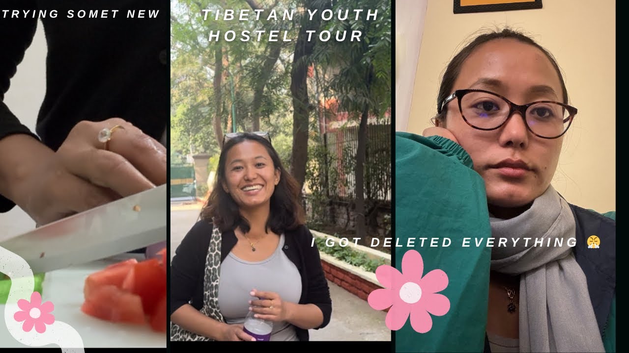 Tibetan Youth Hostel Tour, Thanks for the love and those cute 1k views ✨💕#tibetanvlogger #delhivlog 