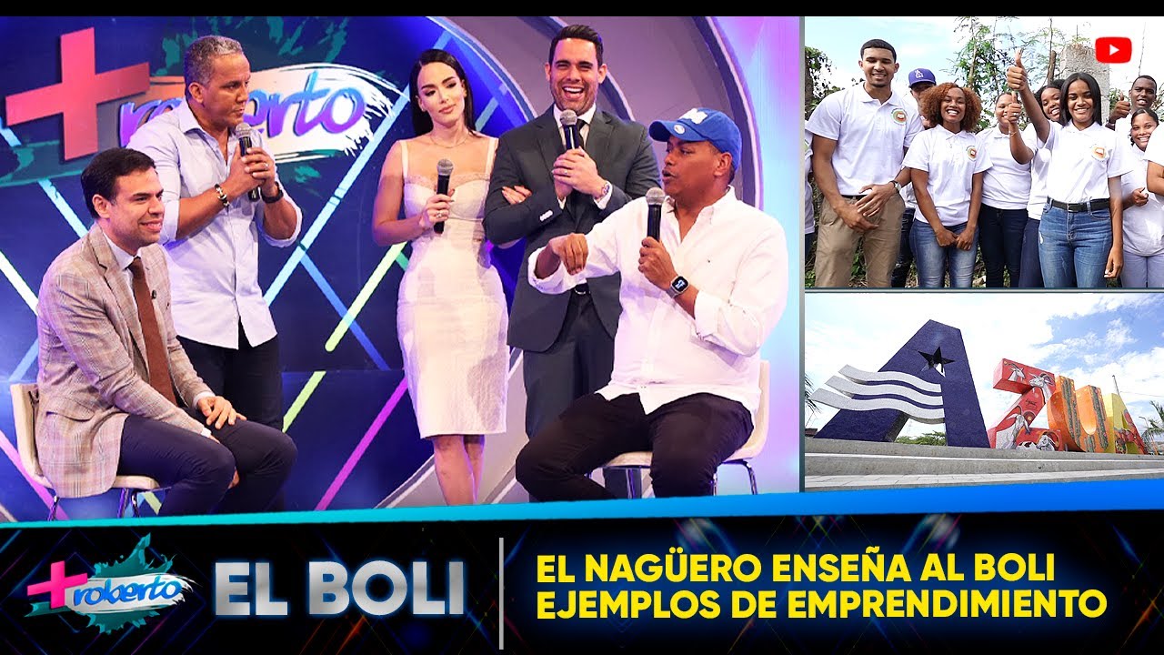 El Nagüero enseña al Boli ejemplos de emprendimiento / MAS ROBERTO