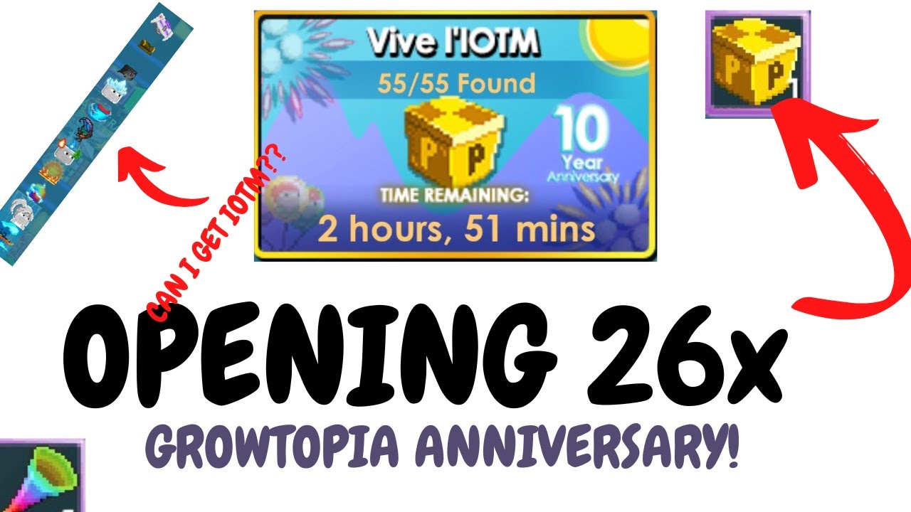 CAN I GET IOTM FROM OPENING GOLDEN PARTY IN A BOX????
