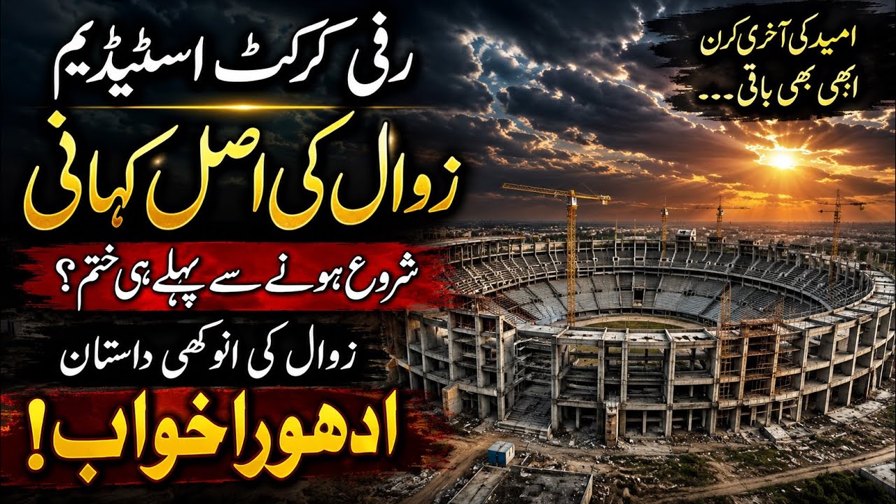 🚨 Rafi Cricket Stadium Karachi Update 2026| Why Rafi Cricket Stadium Was Never Completed? Full Story