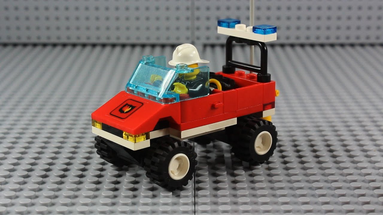 LEGO Set Review: Town Blaze Commander (6525) from 1995