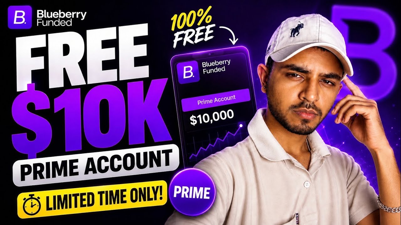 Blueberry Funded FREE $10,000 Prime Account 🔥 How to Get It (2026)