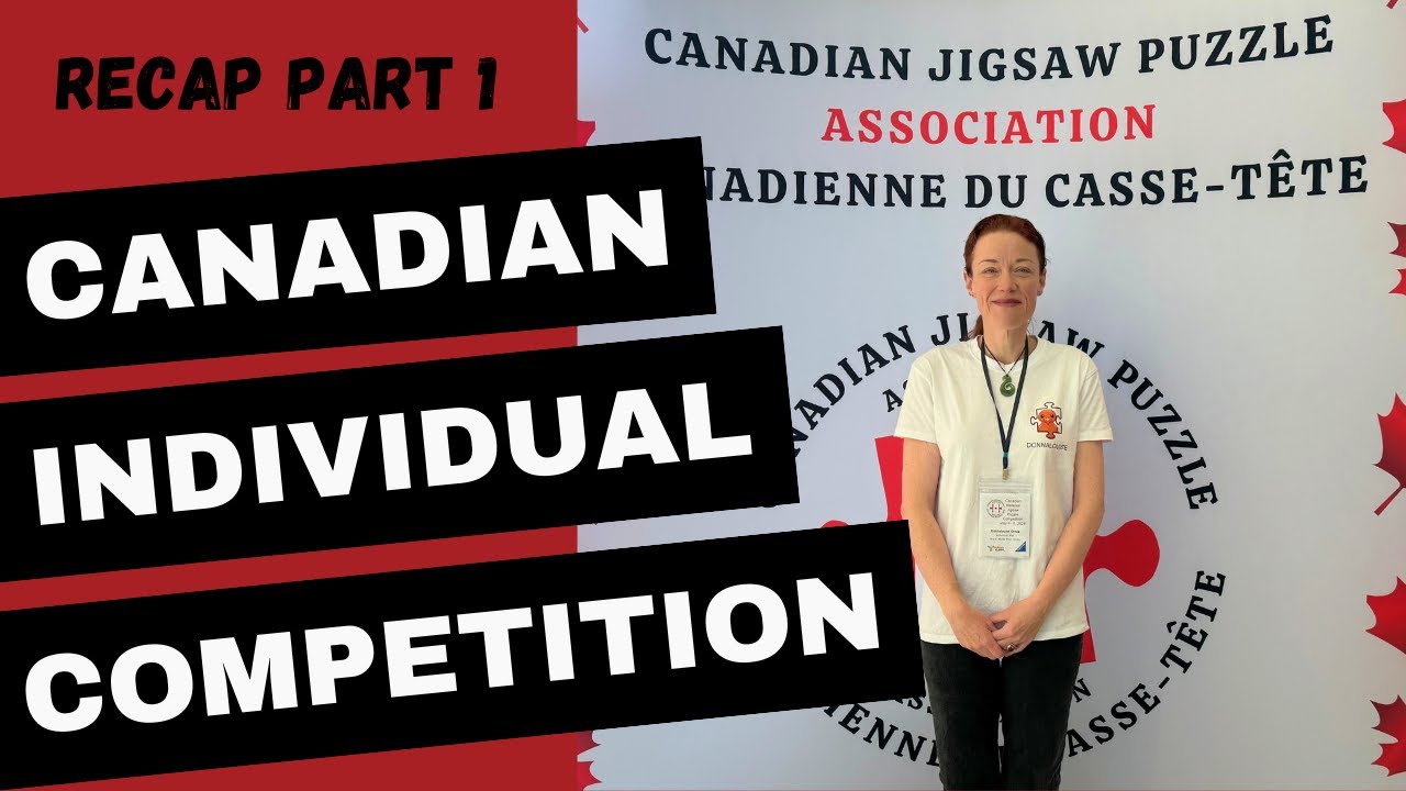 Canadian Individual Speed Puzzling Recap - National Competition PART 1 #puzzle #jigsawpuzzle