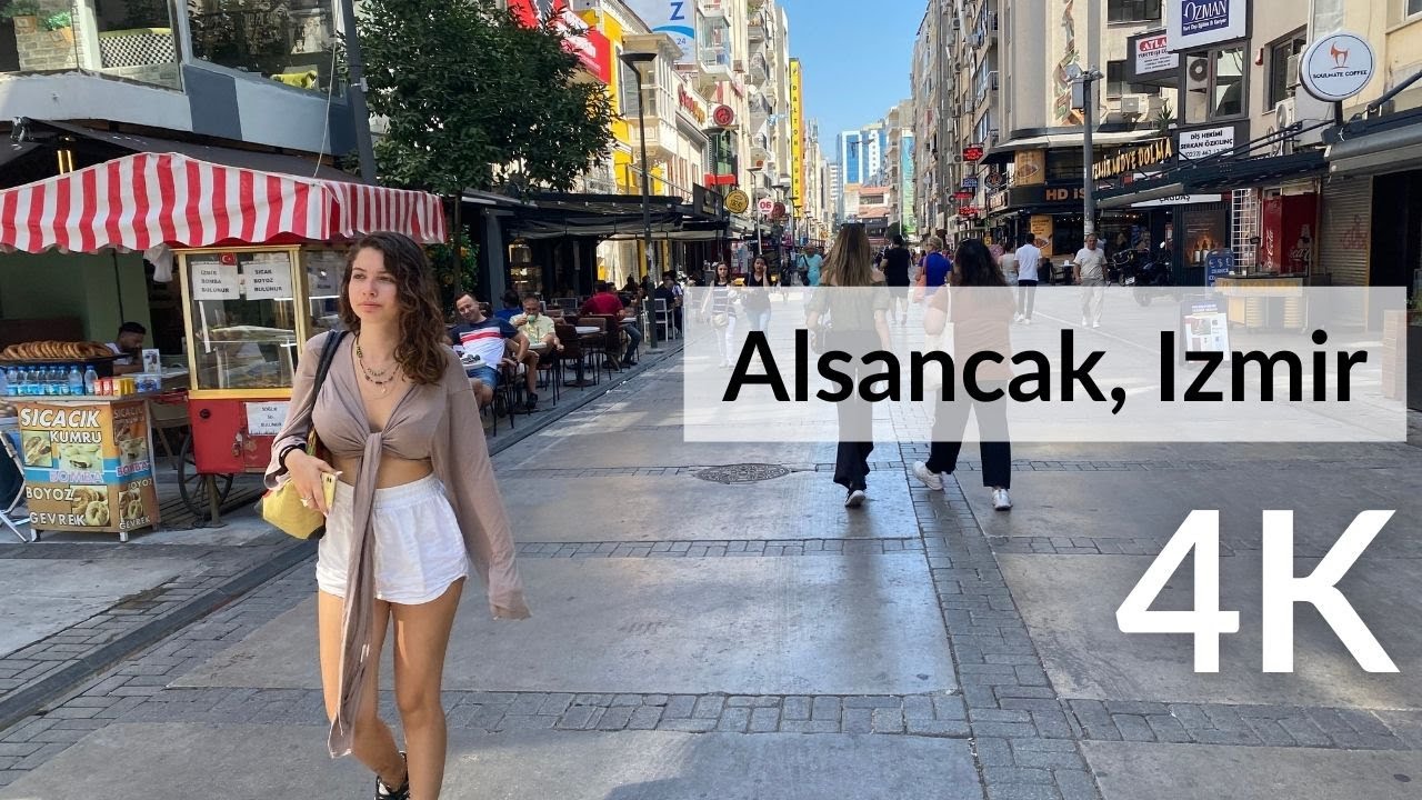 Alsancak Walking Tour! Izmir, Turkey 🇹🇷 4K