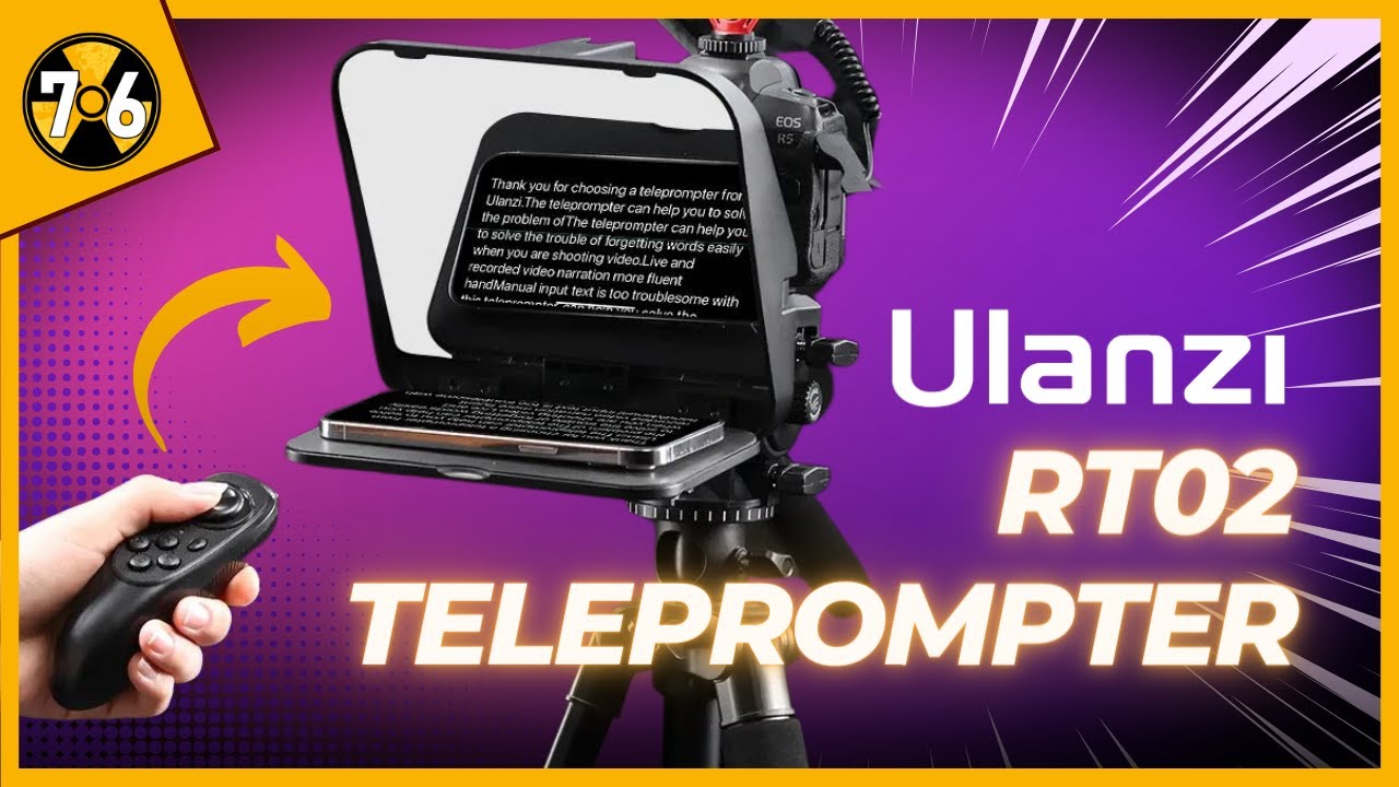 Teleprompter Universal Ulanzi RT02 é Bom?