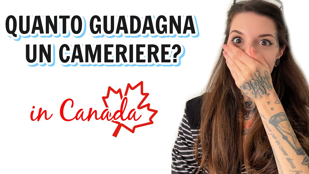 QUANTO GUADAGNA UN CAMERIERE IN CANADA