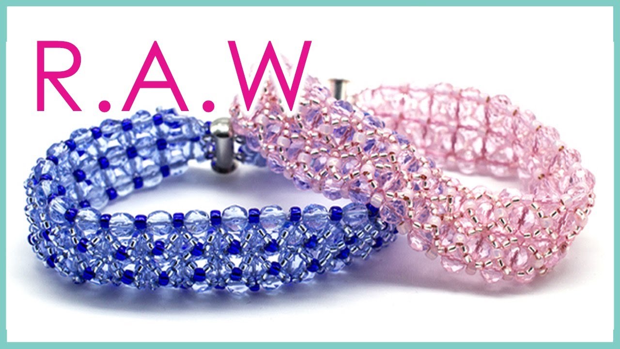 Modified Right Angle Weave Bracelet Tutorial