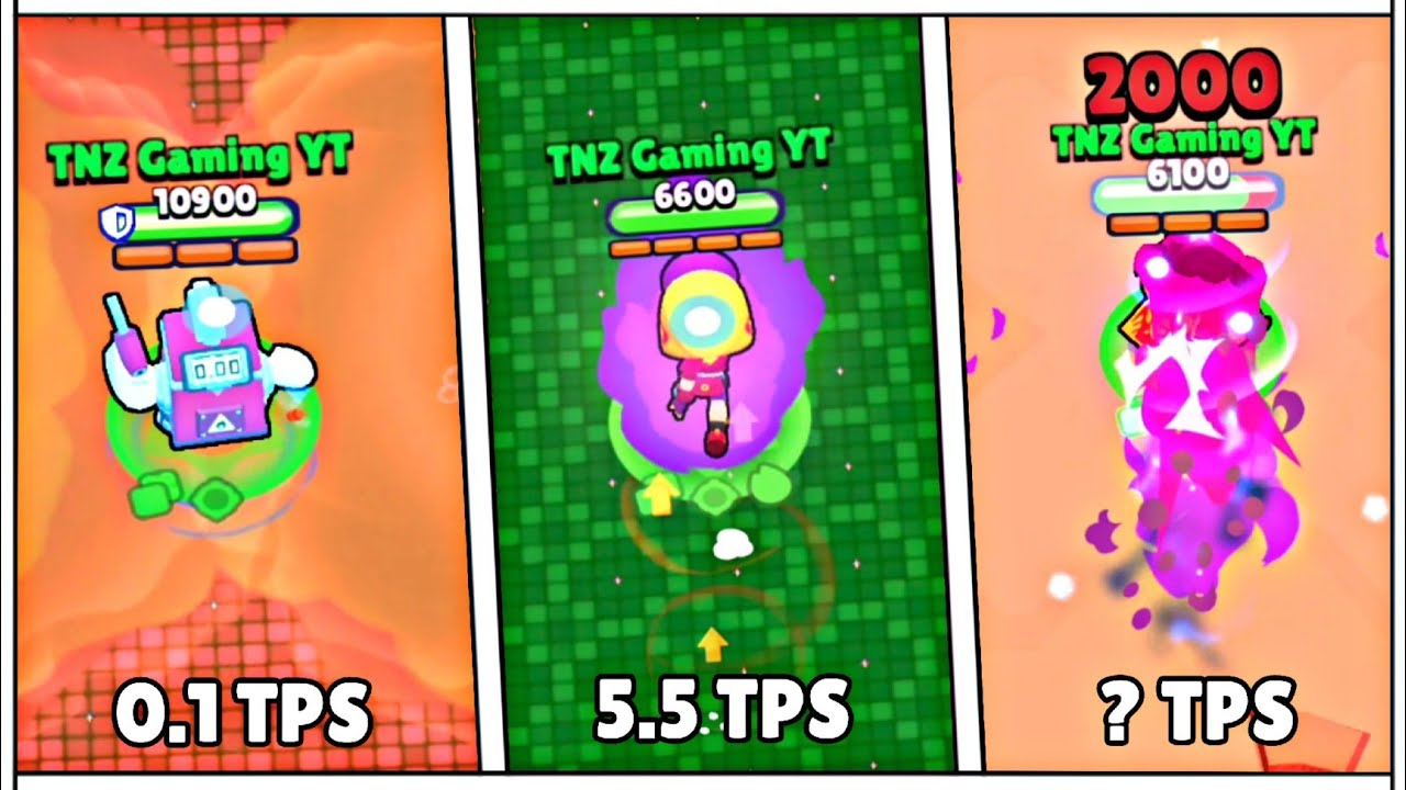 Minimum and Maximum movement speed in Brawl Stars