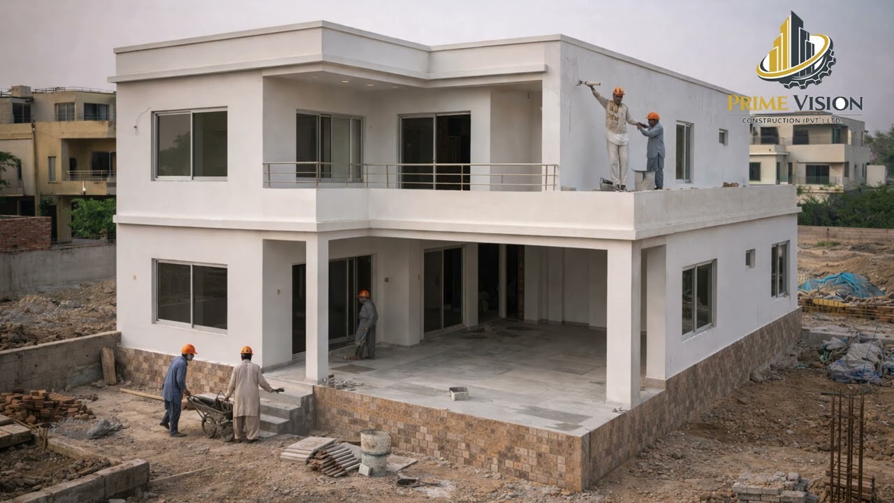House Construction in Lahore | Turnkey Projects | Prime Vision Construction #Shorts