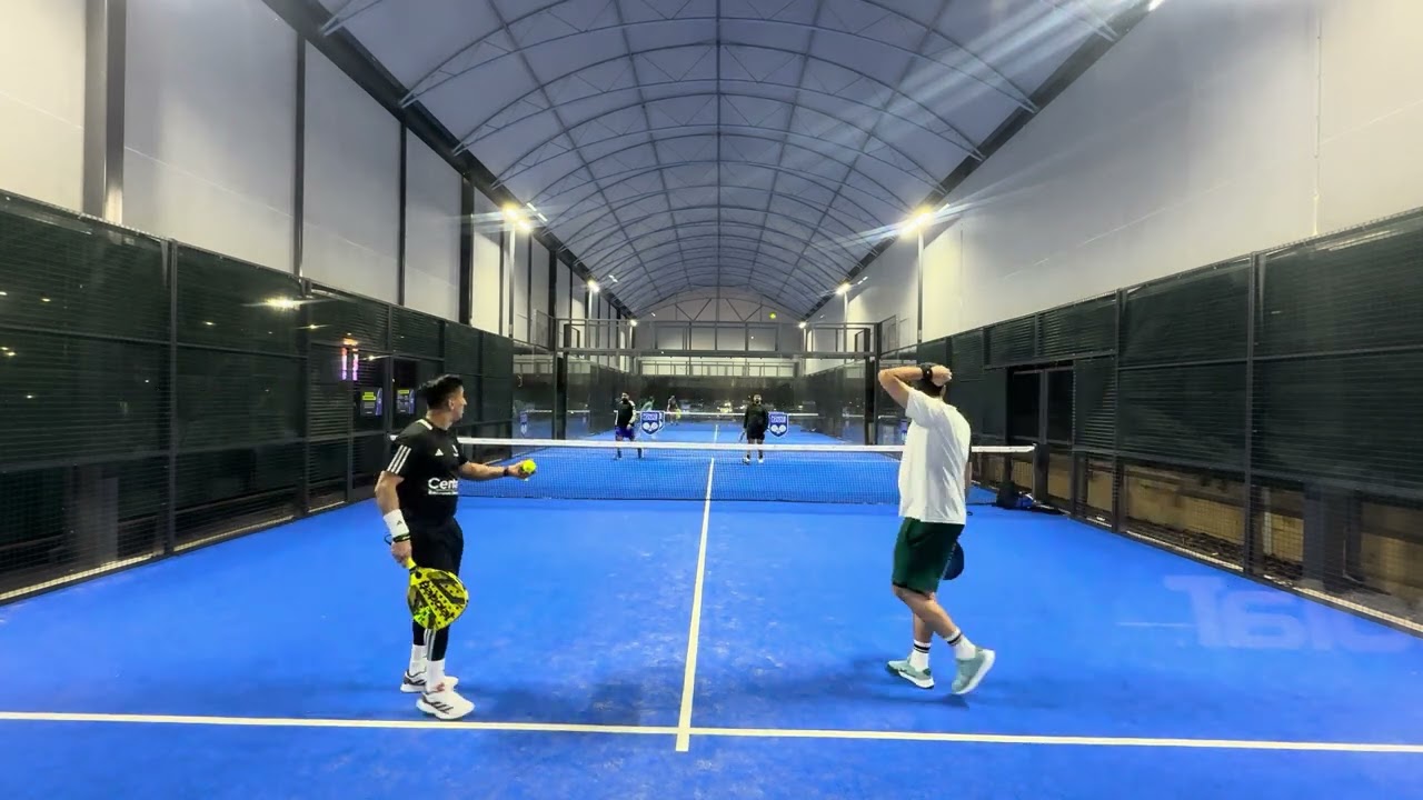 Beginner Padel Match / Level 0.5 - 2 / Set 1 / 25th Feb 2025. Playing again after 3 weeks.