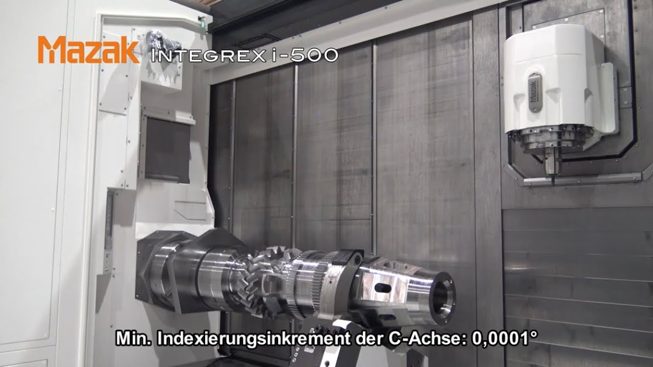 Mazak Integrex i-500 | 5-axis CNC Machine | Dreh-Fräszentrum