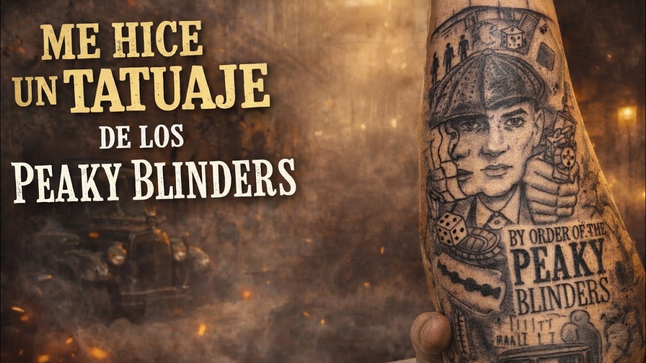 me hice un tatuaje  Thomas Shelby Peaky Blinders