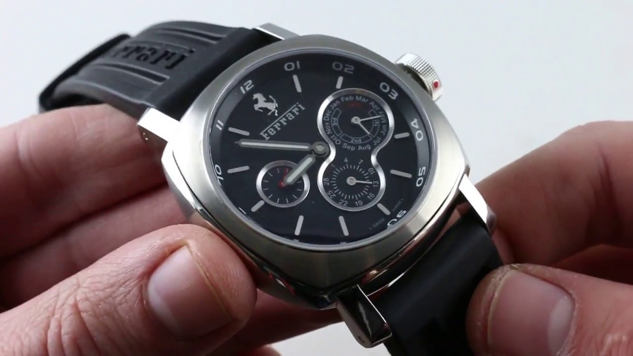 Pre-Owned Panerai Ferrari Perpetual Calendar FER015 Luxury Watch Review