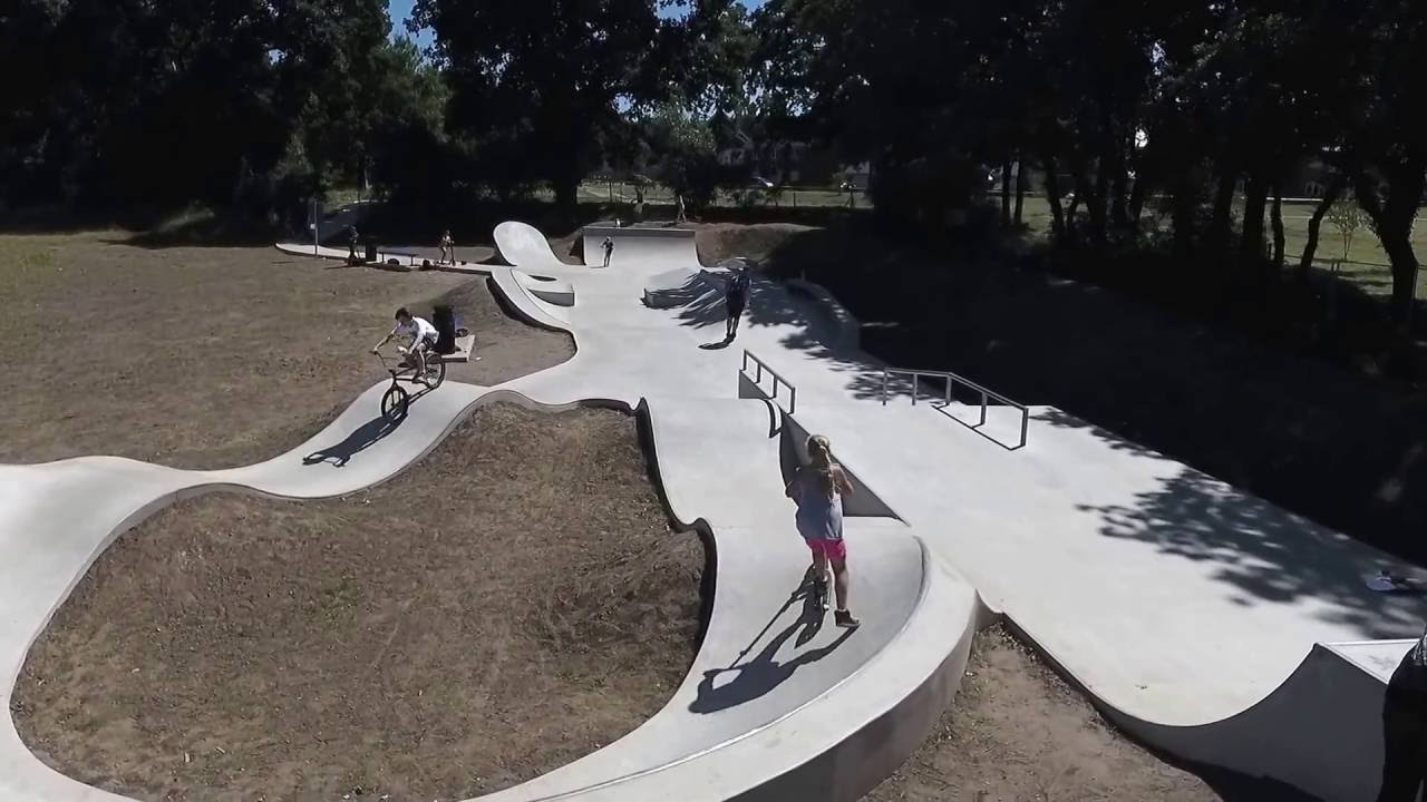 New Skate Park @  Church Crookham