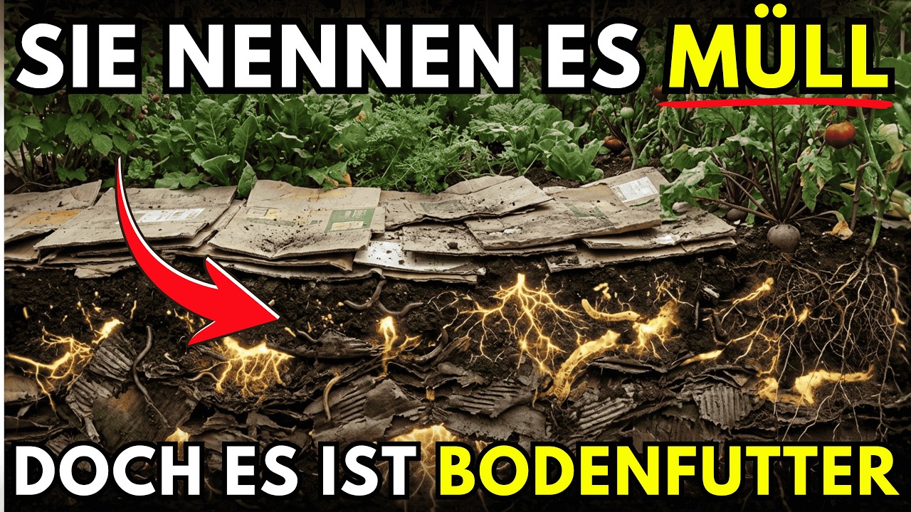 Kaufen Sie keinen Kompost mehr! Der 0€-Trick, der meinen Boden rettete.