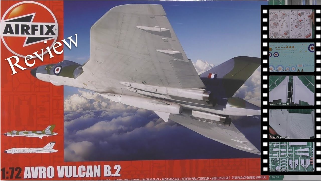 Обзор Airfix 1/72 Avro Vulcan B.2