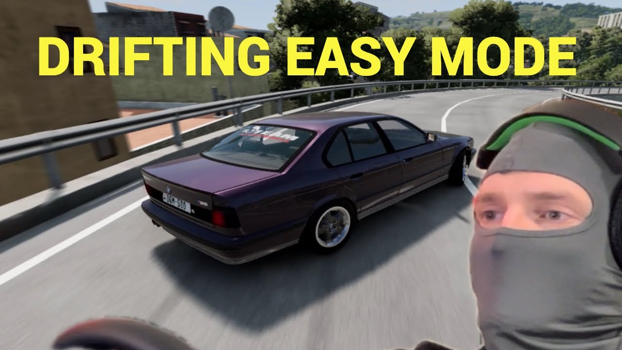 Дрифтовать в BeamNG Drive легко