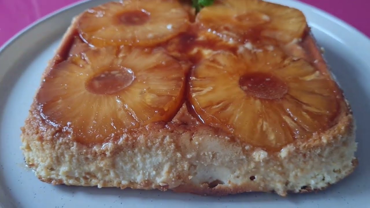 Tarta de Ricotta y Pi&ntilde;a
