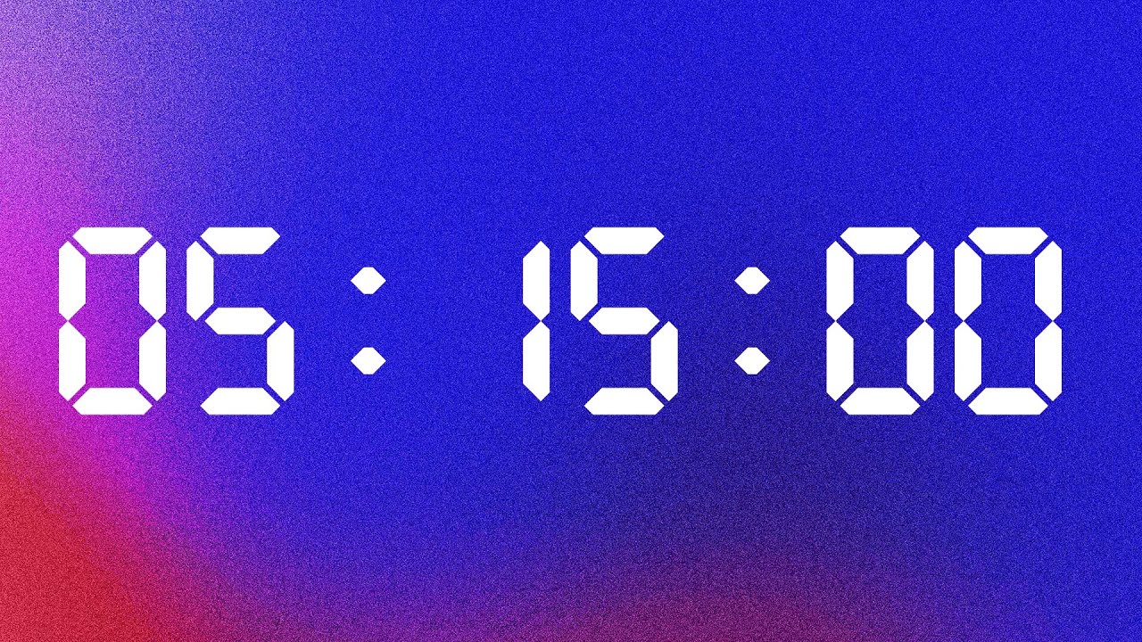 🎵 5 Hour 15 Minute LoFi Abstract Timer To Match Your Vibe | Lo-Fi Abstract Edition | NX 🎵🎵