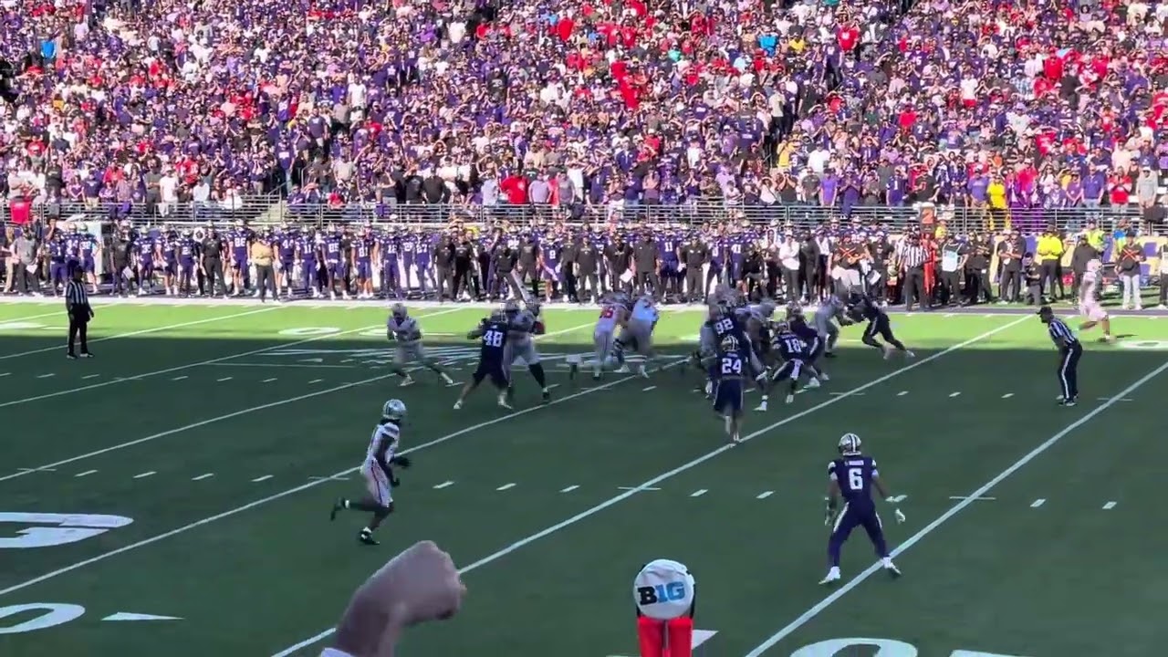 I see you blocking until the whistle Max Klare#GoBucks