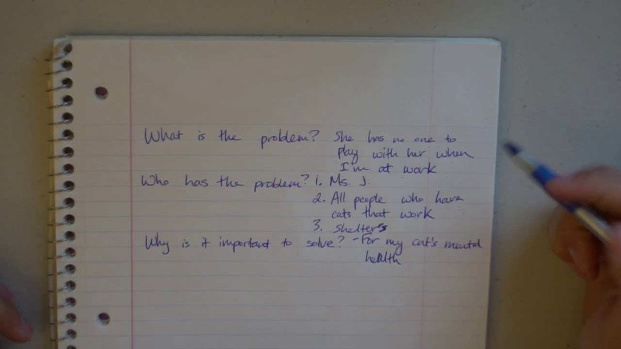 Intro Engineering: Problem Statements