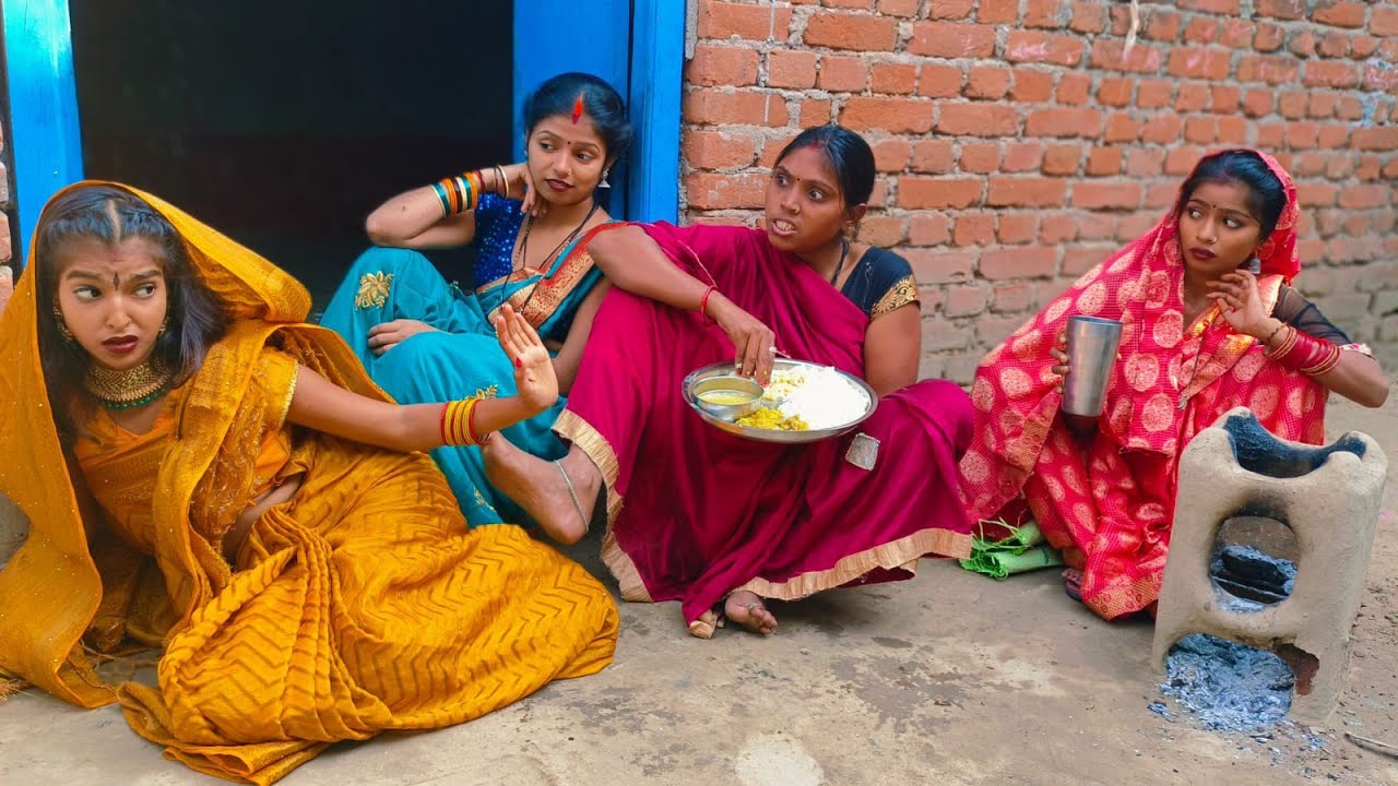 घमंडी सास- बहूएं कितना भी काम- काज करे फिर भी सास का देखिये ड्रामा।|Devar Bhauji Priti Singh Comedy