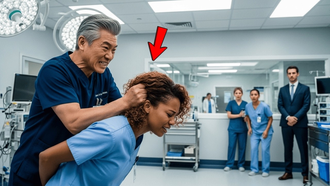He Pulled the BLACK nurse Hair in The ER And Didn't Know Who Was Sitting Behind That Glass Watching.