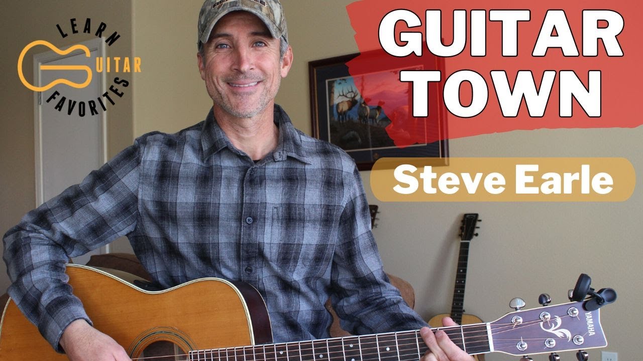 Guitar Town - Steve Earle - Guitar Lesson | Tutorial