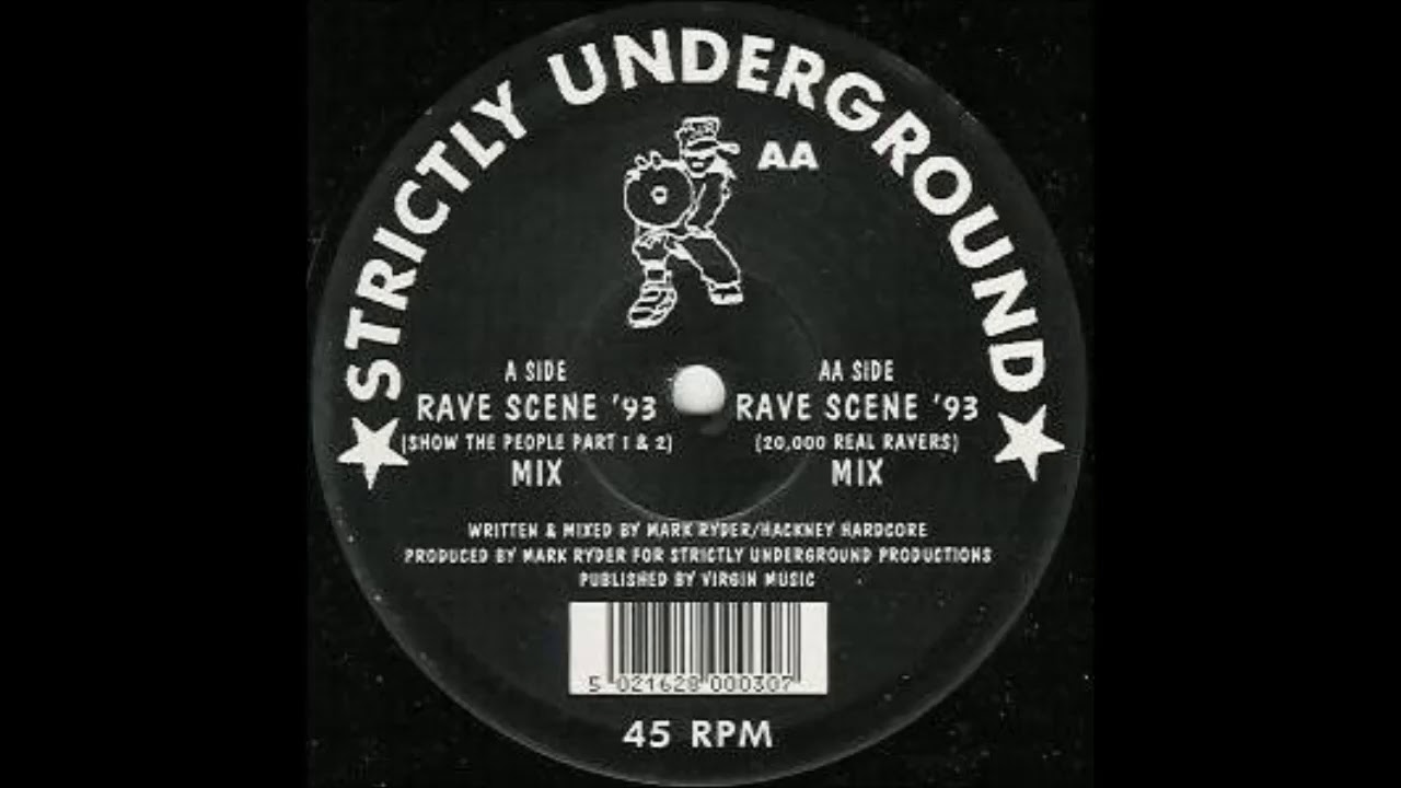 Hackney Hardcore - Rave Scene '93 (20,000 Real Ravers Mix)