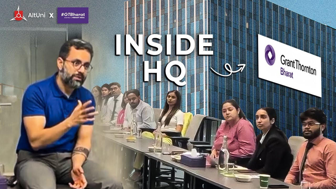 День в Grant Thornton Bharat для кандидатов на факультет финансов и консалтинга AltUni &mdash; InsideIIM