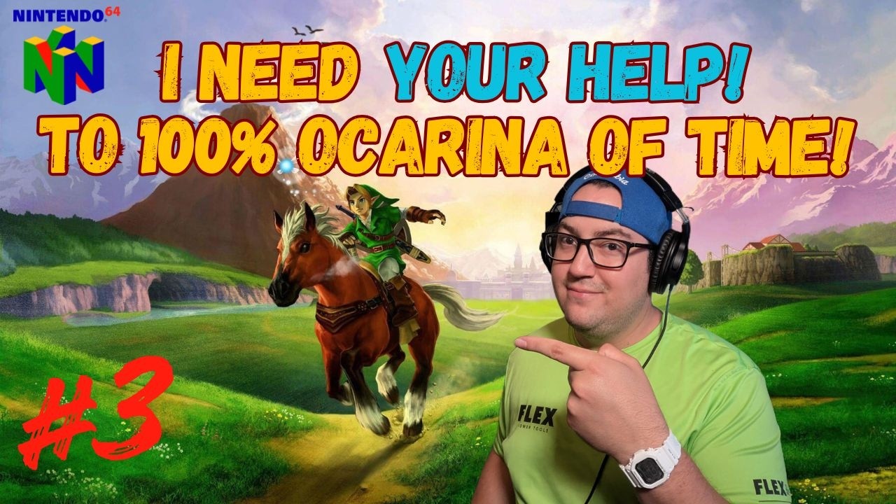 Zelda Ocarina of Time: Heart Pieces, Skulltulas, & Other Side Quests | 100% Walkthrough
