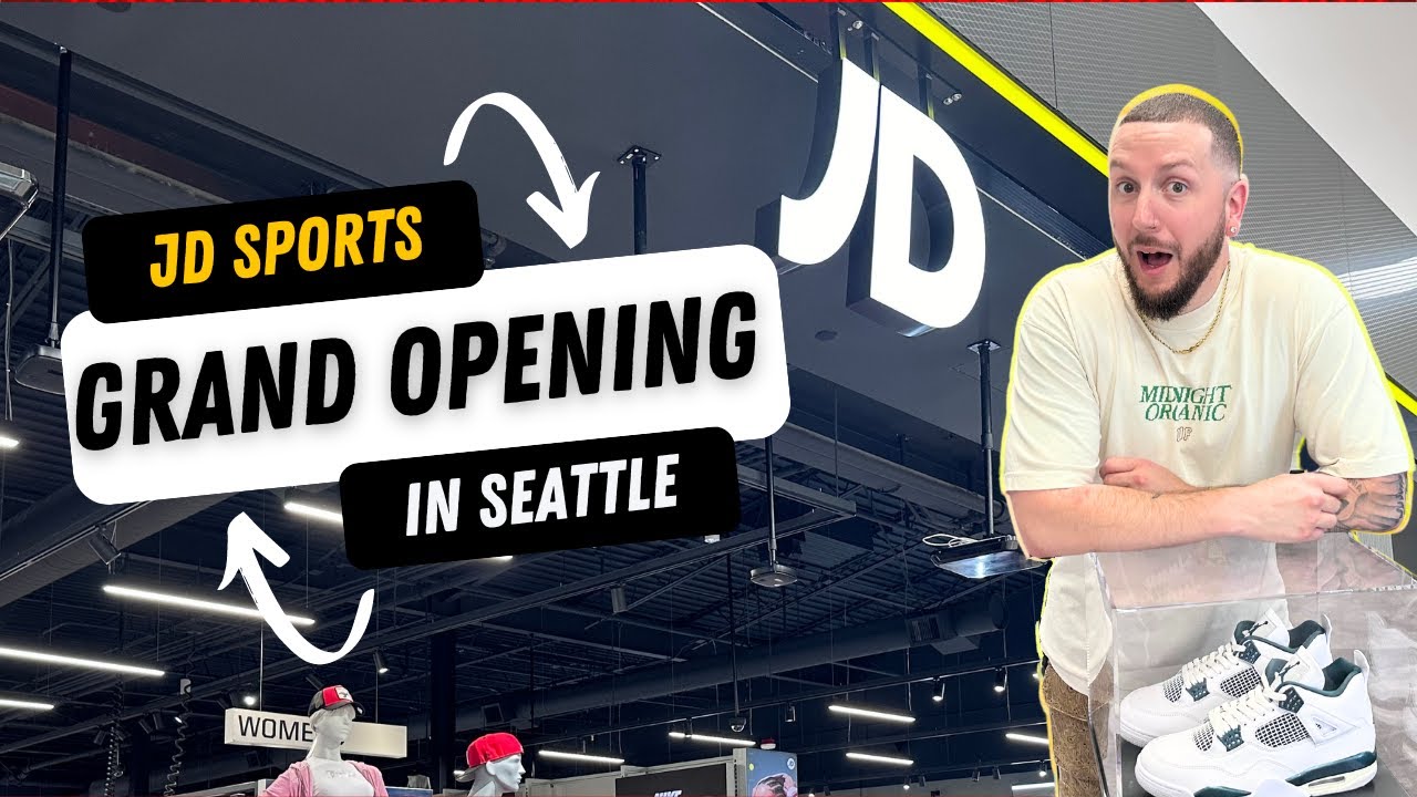 Ultimate Sneaker Haul with JDSports (Grand Opening)  4K