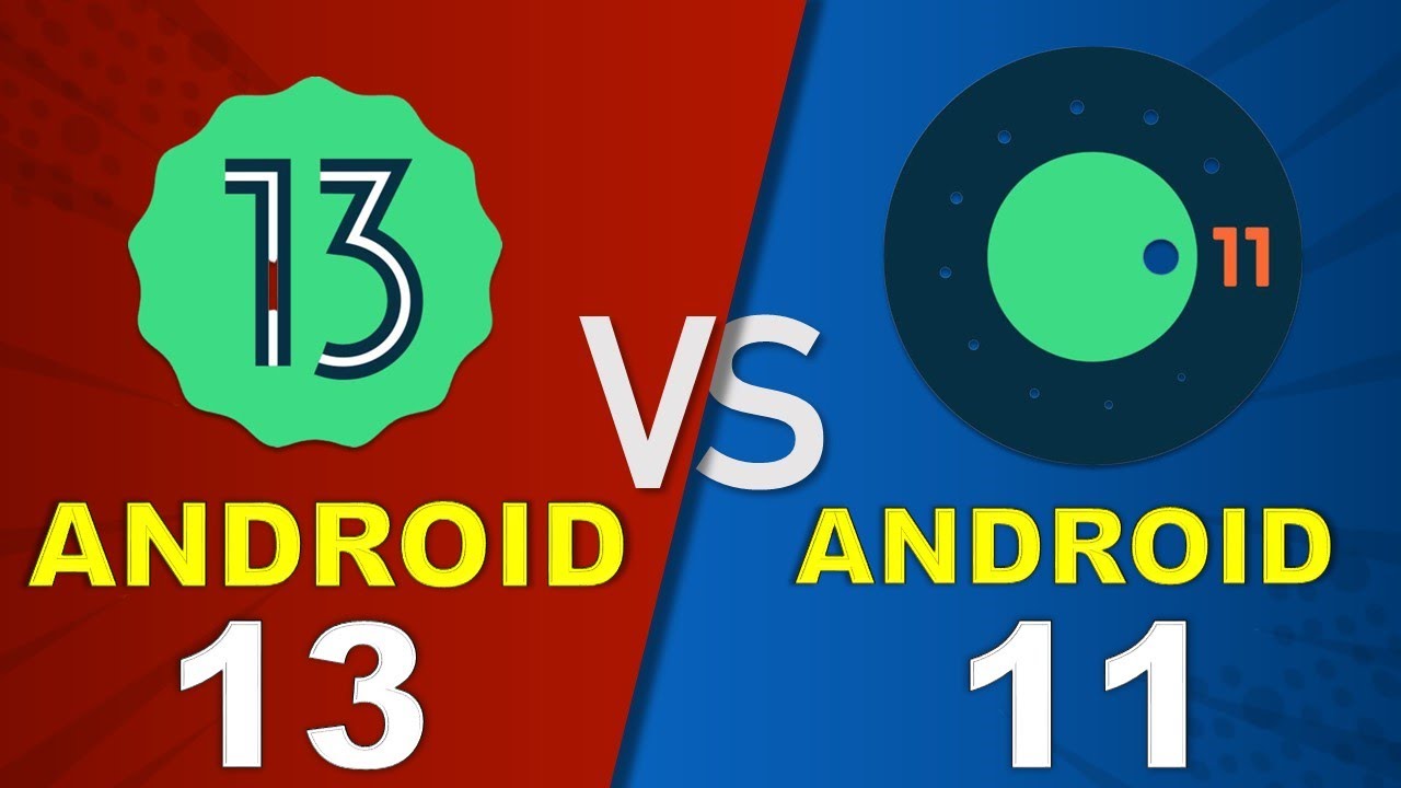 ANDROID 11 VS ANDROID 13 FULL COMPARISON !