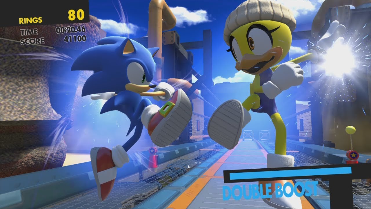 Sonic Forces Glitch - Slow Double Boost