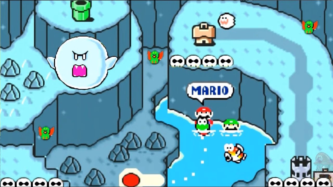 Super Mario World HD REMAKE 100% WORLD 3: Vanilla Dome Part 1 (Enhanced Graphics)