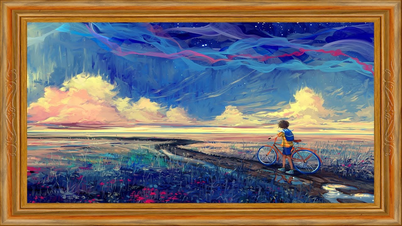 Journey Beyond the Horizon 🌌  Cinematic 4K TV Screen Frame Wallpaper