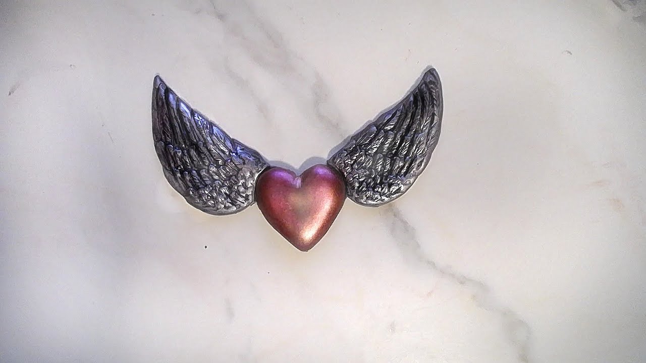 Let's make an angel wings heart!