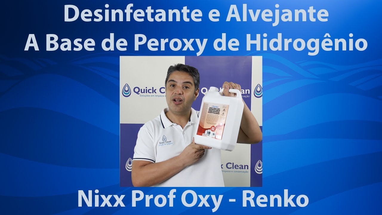 Desinfetante e Alvejante a Base de Peroxy de Hidrogênio Renko | Quick Clean