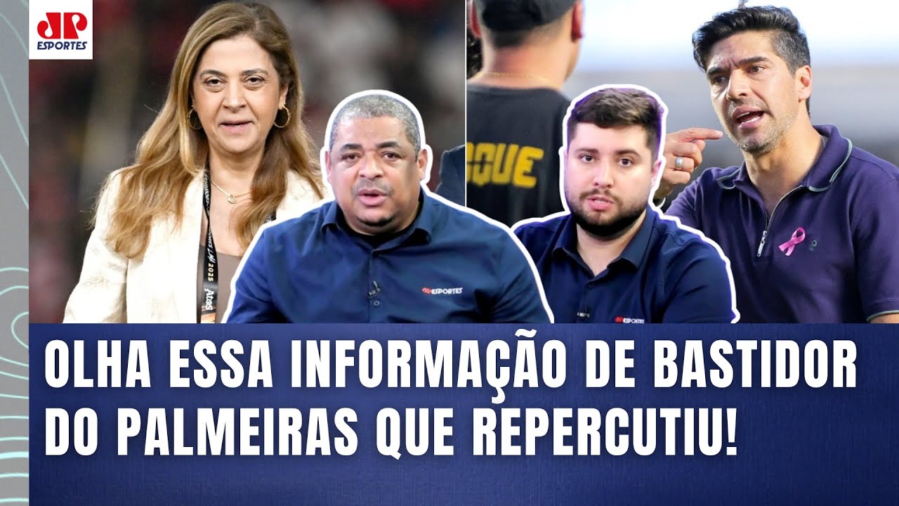 BIZARRO??? "Cara, FOI REVELADO que a LEILA e o ABEL..." OLHA esse BASTIDOR do PALMEIRAS!