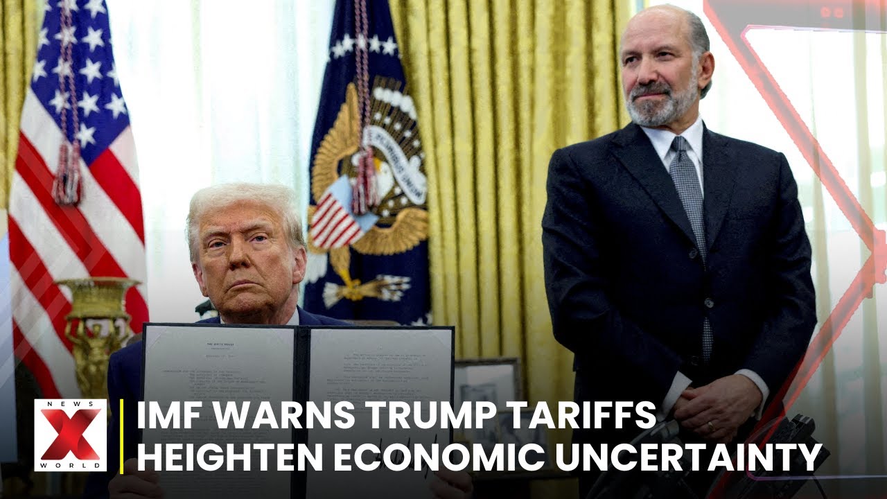 IMF Warns Trump Tariffs Are Fueling Global Economic Uncertainty | NewsX World